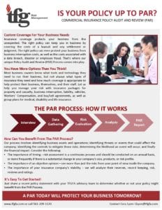 Is Your Commercial Policy Up To PAR