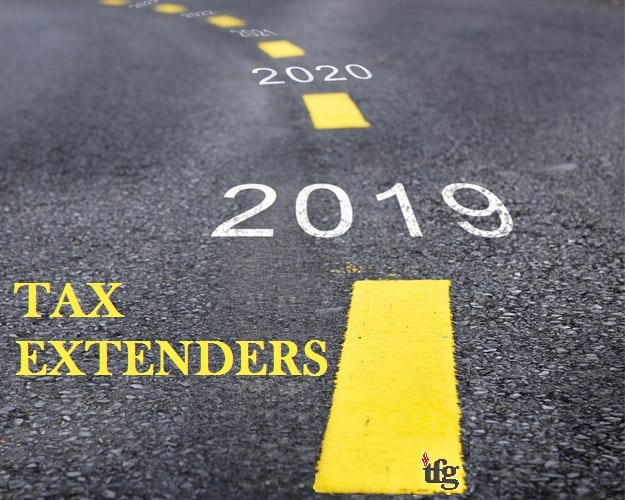 Lawmakers Let Tax Extenders Live
