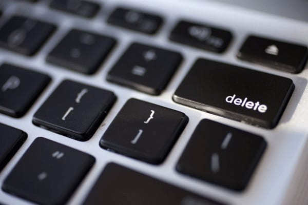 Doubts About Deleting Financial Documents